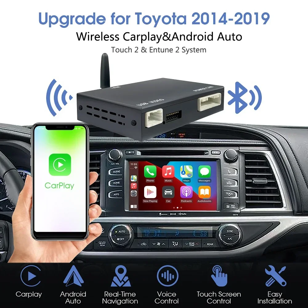トヨタ（2014〜2019年）向けのCarPlay/Android Auto