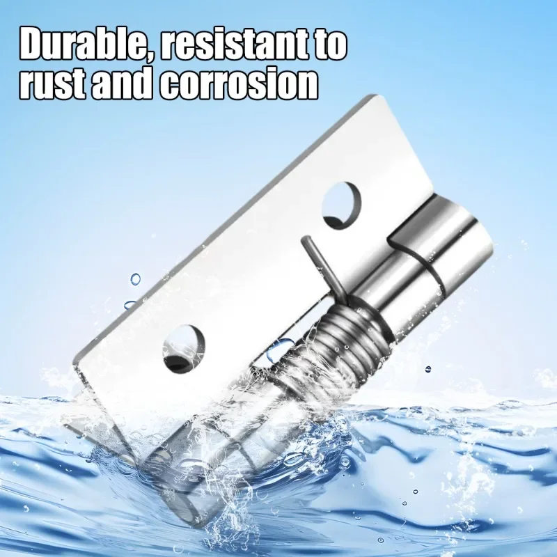 Cabinet Hinges Spring Self-closing Hinge Stainless Steel Load for Door Windows Closer Automatic Bounce Furniture Hardware 10/1PCS