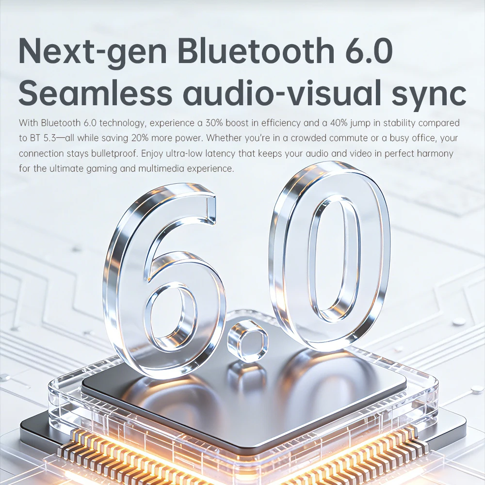 Cuffie FIIO JN3 con cancellazione del rumore, Bluetooth 6.0 LDAC, driver in titanio da 40 mm, audio spaziale, durata della batteria di 115 ore, ideali per viaggi e gaming._voghion.com