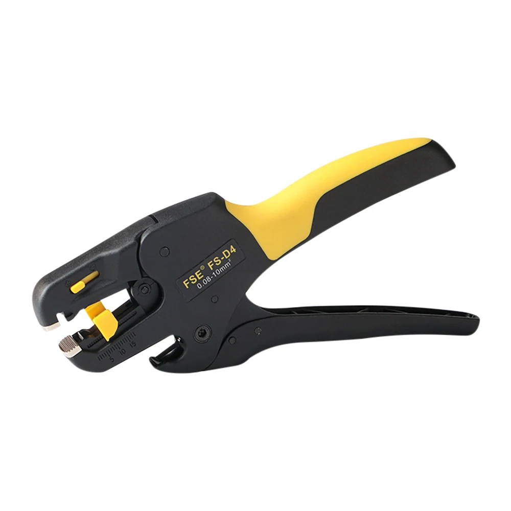 

T50 New Wire Stripper Tools Stripping Pliers Automatic 0.08-10mm2 28-8AWG Cutter Cable Scissors FS-D4 Multitool Adjustable