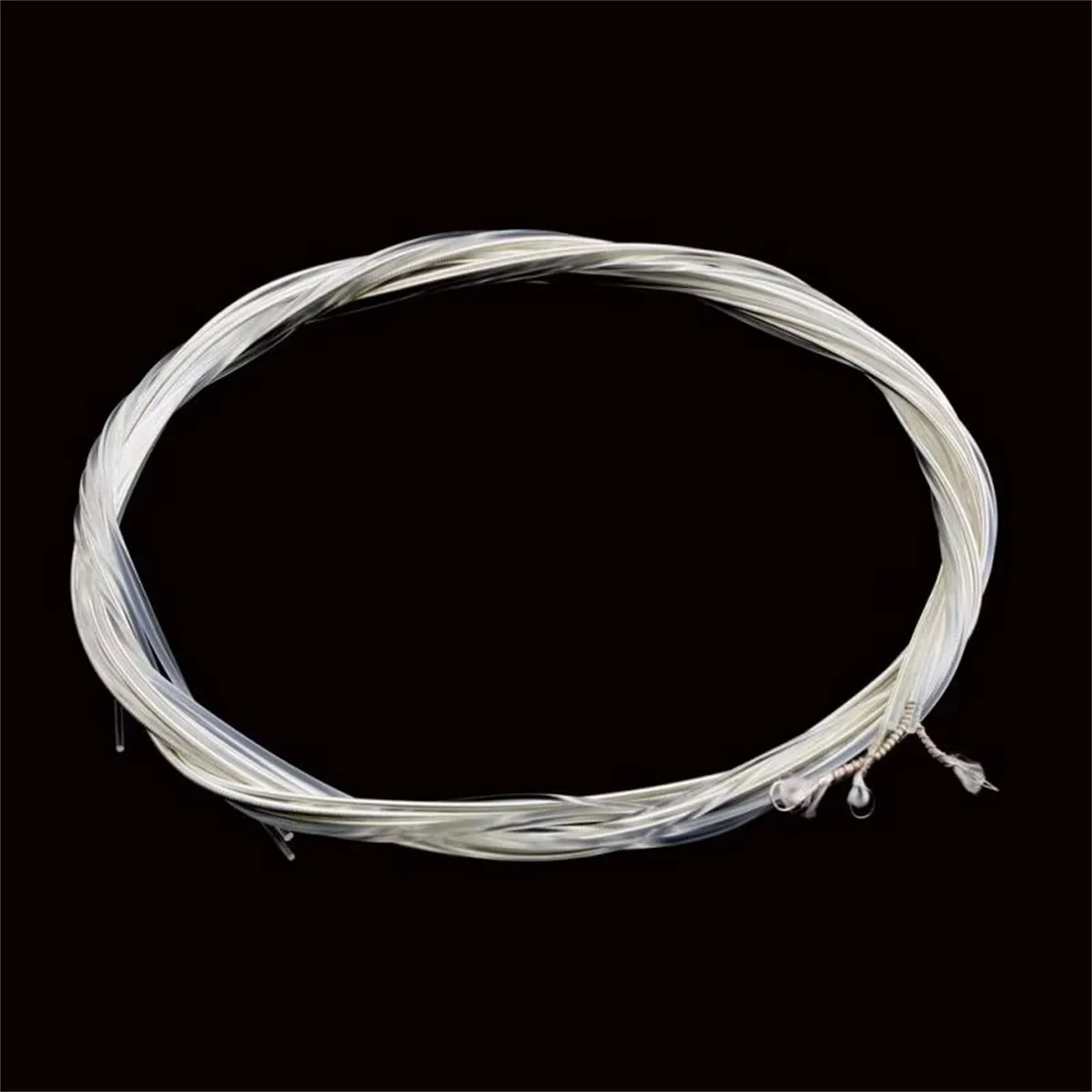 Classical Guitar Strings Set Plating Super Light Clear Nylon Silver Strings Silver Plated Copper 6pcs guitar strings