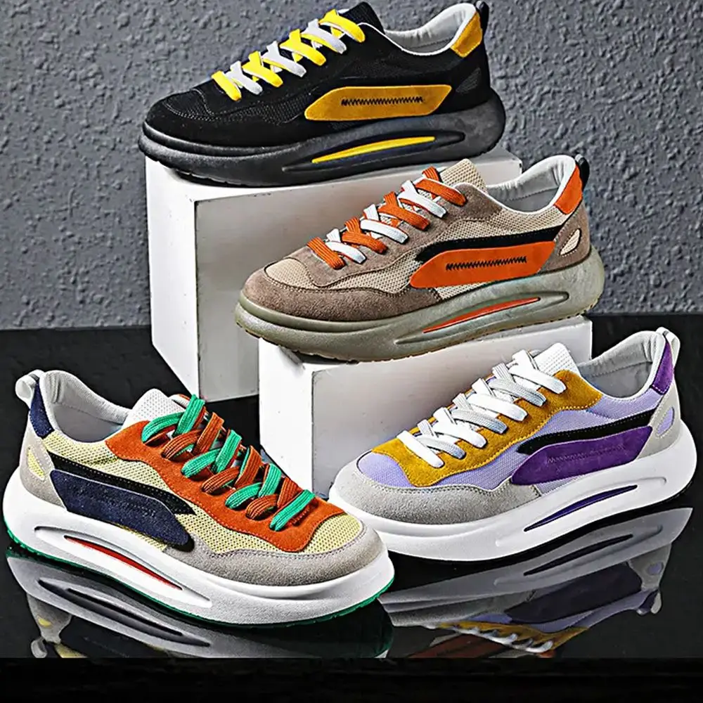 

Luckffa 2022 Brand Designed Men High Quality Office Working Lady Shoes , Fashion Sneakers , Male Casual Cute Non-slip