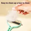 Cat brush Cat Fur Knot Cutter Pets Hair Removal Comb Dog Grooming Shedding Tools Double sided Stainless Brush Pet Products 6
