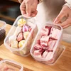 Refrigerator Storage Box Fridge Organizer Vegetable Fruit Fresh Food Crisper Box Freeze Meat Storage Container Kitchen Organizer 3