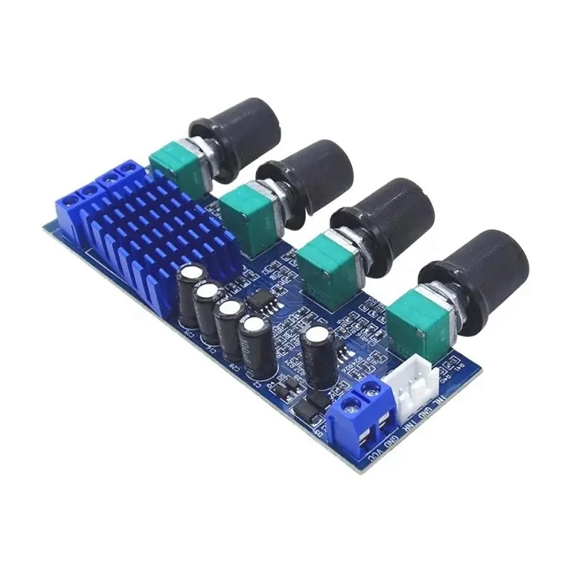 CJSD-XH-M577 고출력 톤 보드 앰프 TPA3116D2 고출력 톤 보드 12-24V 증폭기 보드 모듈