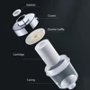 Water Outlet Purifier Kits Universal Faucet Filter Kitchen Bathroom Shower Household Filter PP Cotton High Density Filter 5