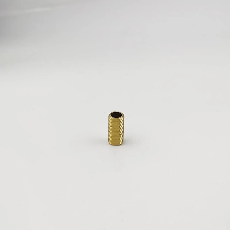 Description Picture 3 of itemFull Brass Tooth Tube M10 Adapter Lamp Tooth Hollow Tube Fine Tooth Connecting Rod Full Thread Connection Lighting Accessories