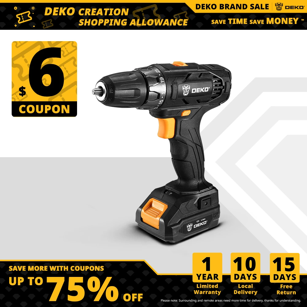 Taladro Inalámbrico 12V máx., 3/8 pulgadas, eléctricos| AliExpress