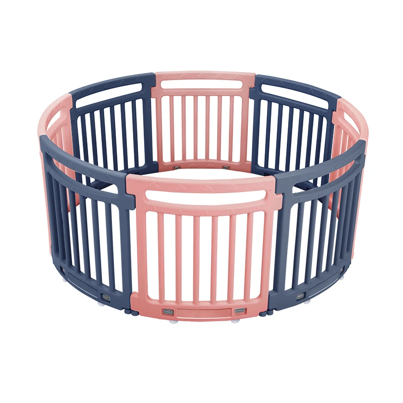 

Good quality plastic children indoor playground removable play fence baby safety playpen