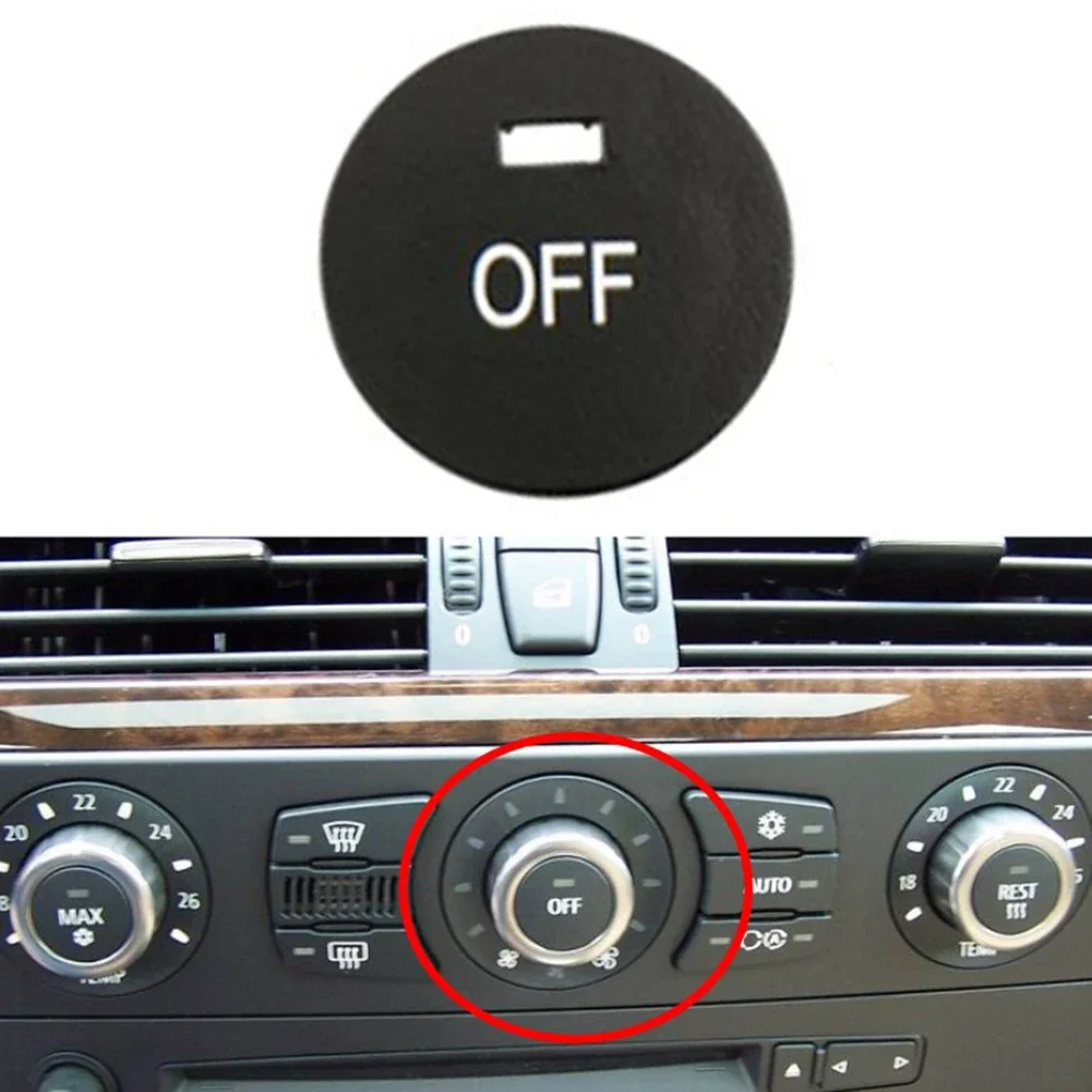 Parts Switch Button Cover For BMW E63 E64 M6 06-07 Heater OFF Air Conditioner Button Repair Cover Climate Fittings