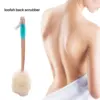 Loofah Sponge Back Scrubber-Men & Women Long Handled Exfoliating Bath & Shower Body Brush-Handheld Luffa Pouf on A Stick 4
