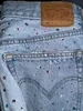 Fashion Rhinestone Sequin Jeans Y2K Pants Womens Gothic Hip Hop Pocket Embroidery Retro Blue Jeans High Waist Wide Leg Trousers 5