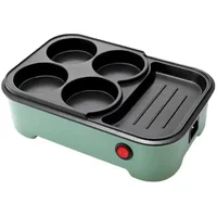 Frying Eggs Fantastic Smart Temperature Control Burger Machine Flat Pan One Touch Skillet Breakfast Machine 2