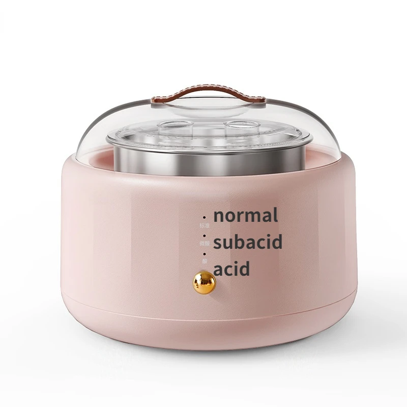 220v 1L 15W DIY Yogurt Maker Automatic Natto machine 304 stainless steel liner Fermenter 3gears 198x215x160mm