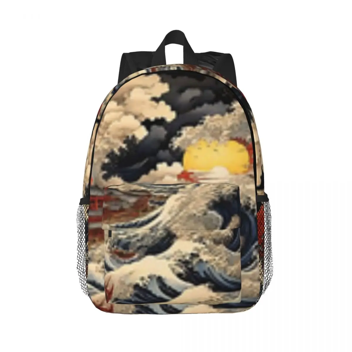 

Backpack Printed Lightweight Casual Children's Schoolbag Youth Backpack Anime Cartoon Schoolbag 15inch