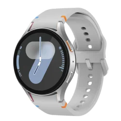 Premium Silicone Sports Band for Smartwatch - Durable, Comfortable, and Stylish Strap (Light grey)