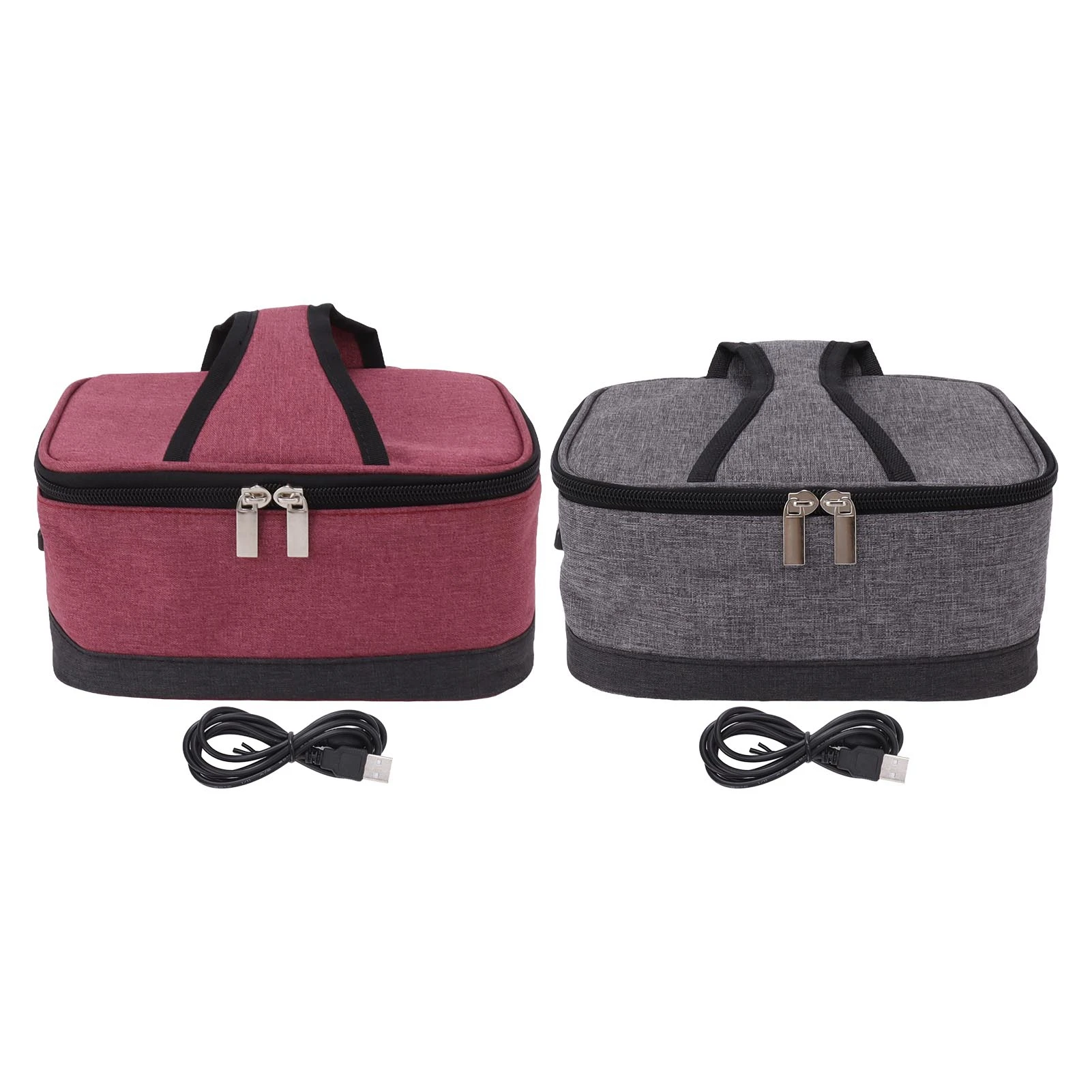 Portable Electric Heating Food Container - USB Food Heater for Car - Constant Temperature Heating Bag for Outdoor Camping