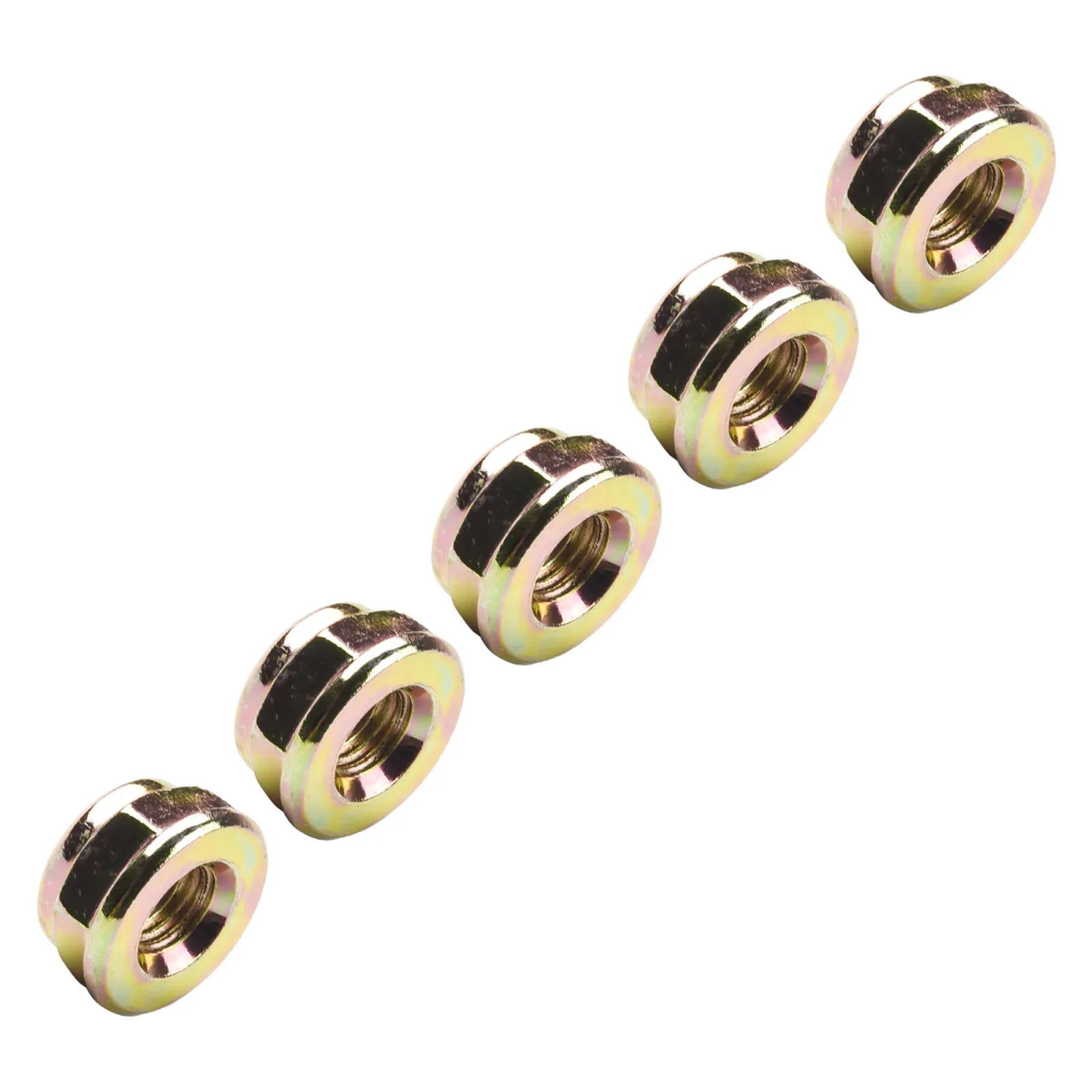 5 stücke Reverse Schraube Muttern String Trimmer Pinsel Cutter Getriebe Kopf Fall Ersatzteile M10x1,25 Muttern Rasenmäher rasen Trimmen Werkzeuge – Detail 4