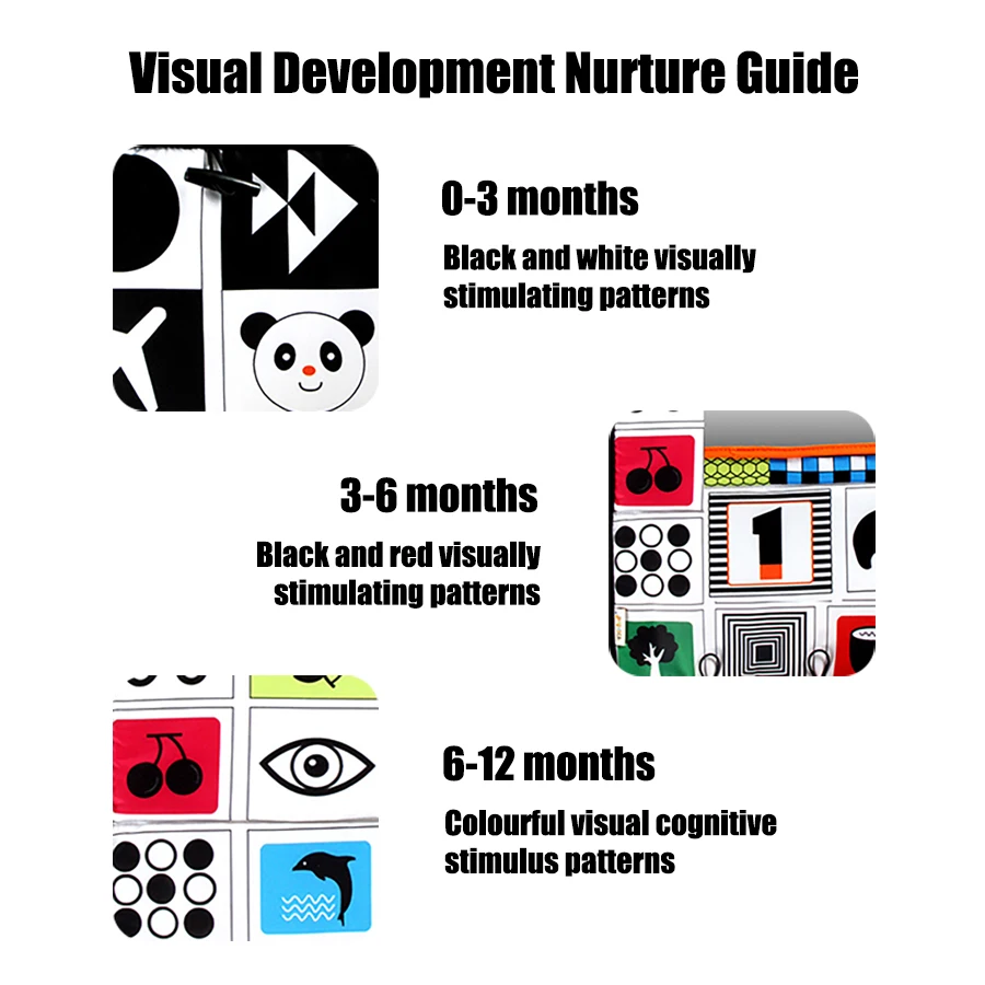 Foldable Baby Crib Soft Activity Book 2