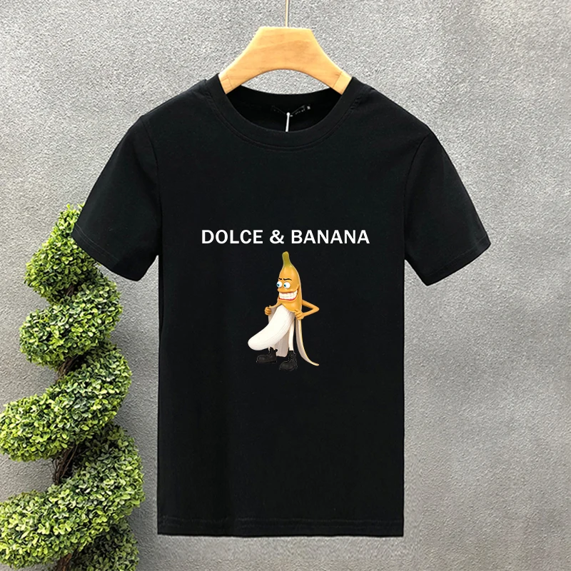 Dolce & Banana Cute Printed Spring Summer Personality T-shirt For 