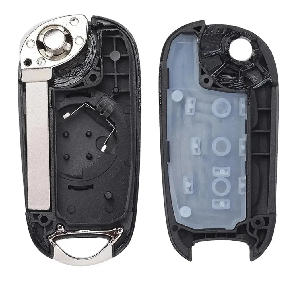 XNRKEY Replacement Key Shell Flip 2Button for Opel/Vauxhall Astra K 2015 Folding Remote Key Case Cover Key Case Car Key Shell Key Shell