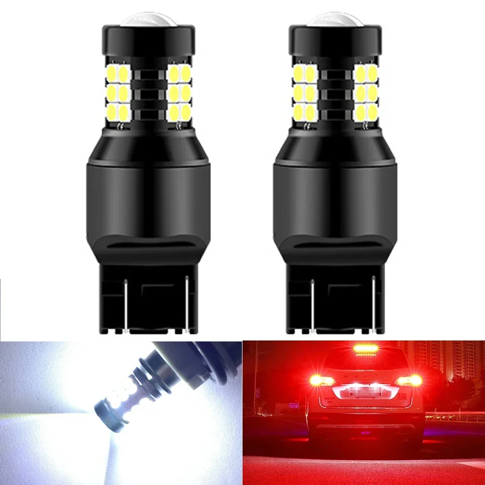 

2 шт., автомобильные фонари заднего хода BA15S 1156 T20 7443 W21/5 W P21/5 W BAY15D 1157 3157 P27/7W T15 W16W