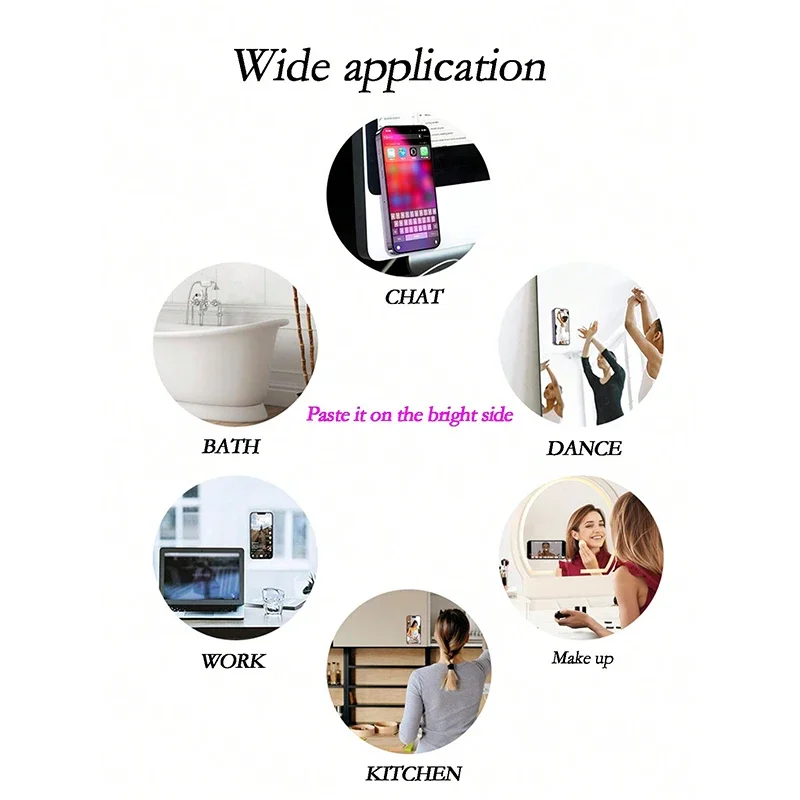 Transparent 3D Suction Cup Shockproof Phone Case - Soft Protective Cover
