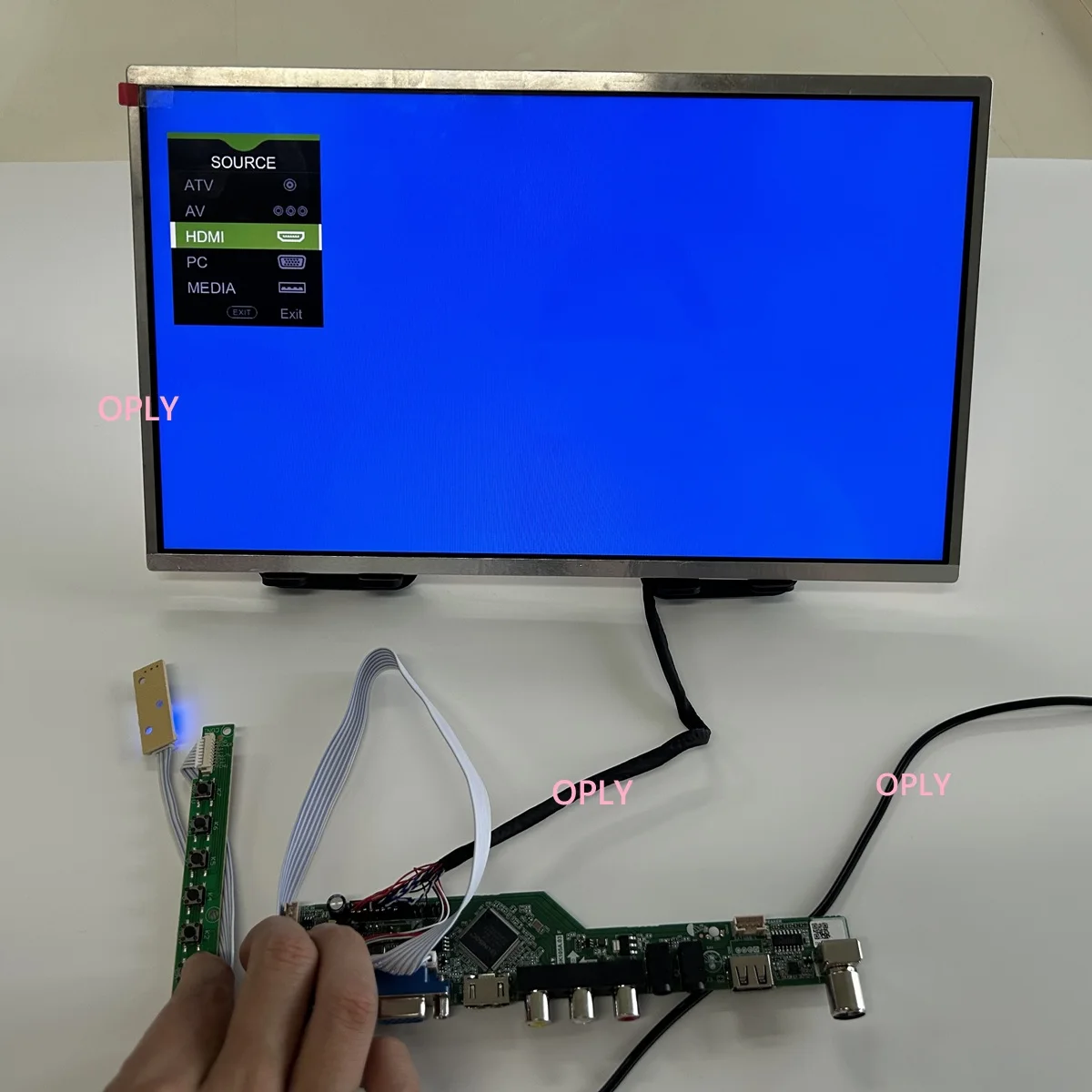 Kit Controller LCD Fai Da Te Per Pannello LTN154AT07-002 - Ingressi HDMI, DVI, VGA, Risoluzione 1280x800