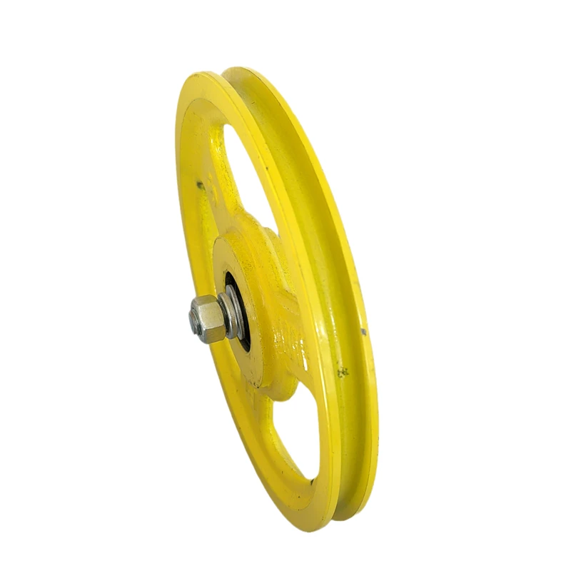 Escalator Spare Parts Tension Wheel OD190mm Bearing 6202
