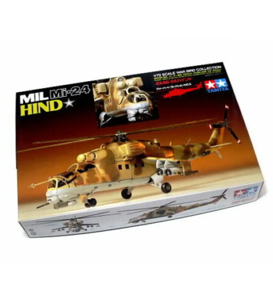 Tamiya 60705 1/72 Scale Helicopter Model Kit Russian/Luftwaffe Mil Mi