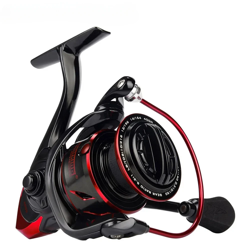 

18KG Max Drag Spinning Reel 5.2:1 Durable Metal Body Freshwater Saltwater Fishing Reel 1000-5000 Series