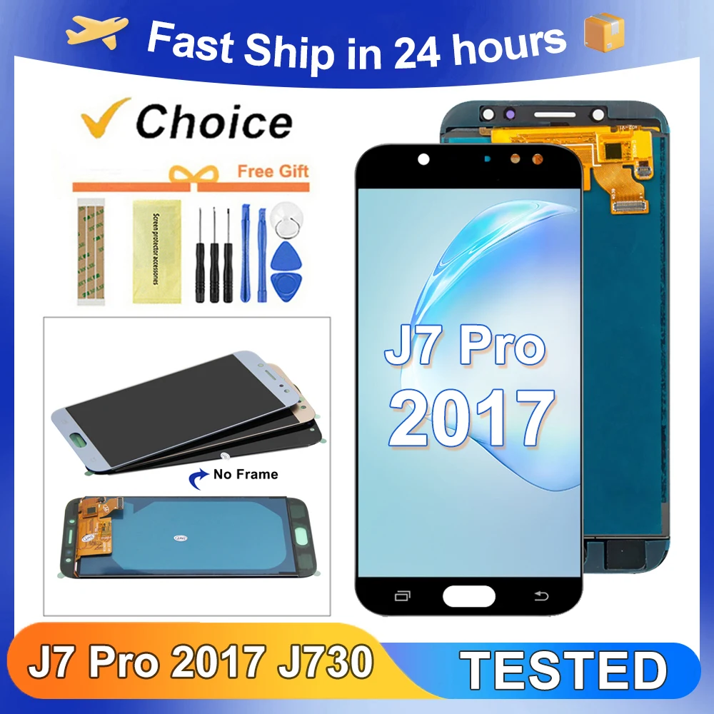 J730 5.5''For Samsung For J7 Pro J730F J730GM/DS J730G/DS LCD Display ...
