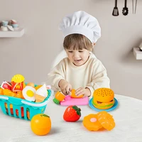 New 17/25/35/68PCS Simulation Children's Kitchen Food Cutting Toy Set Food Cutting Fruit and Vegetable Toys Children's Gifts 2