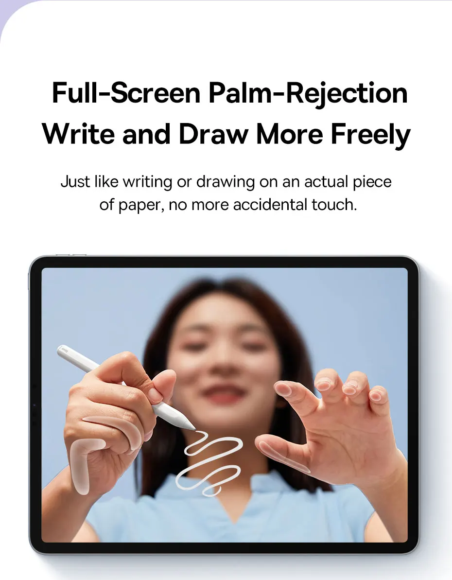 Baseus-Caneta Stylus para iPad, Apple Pencil, 2nd