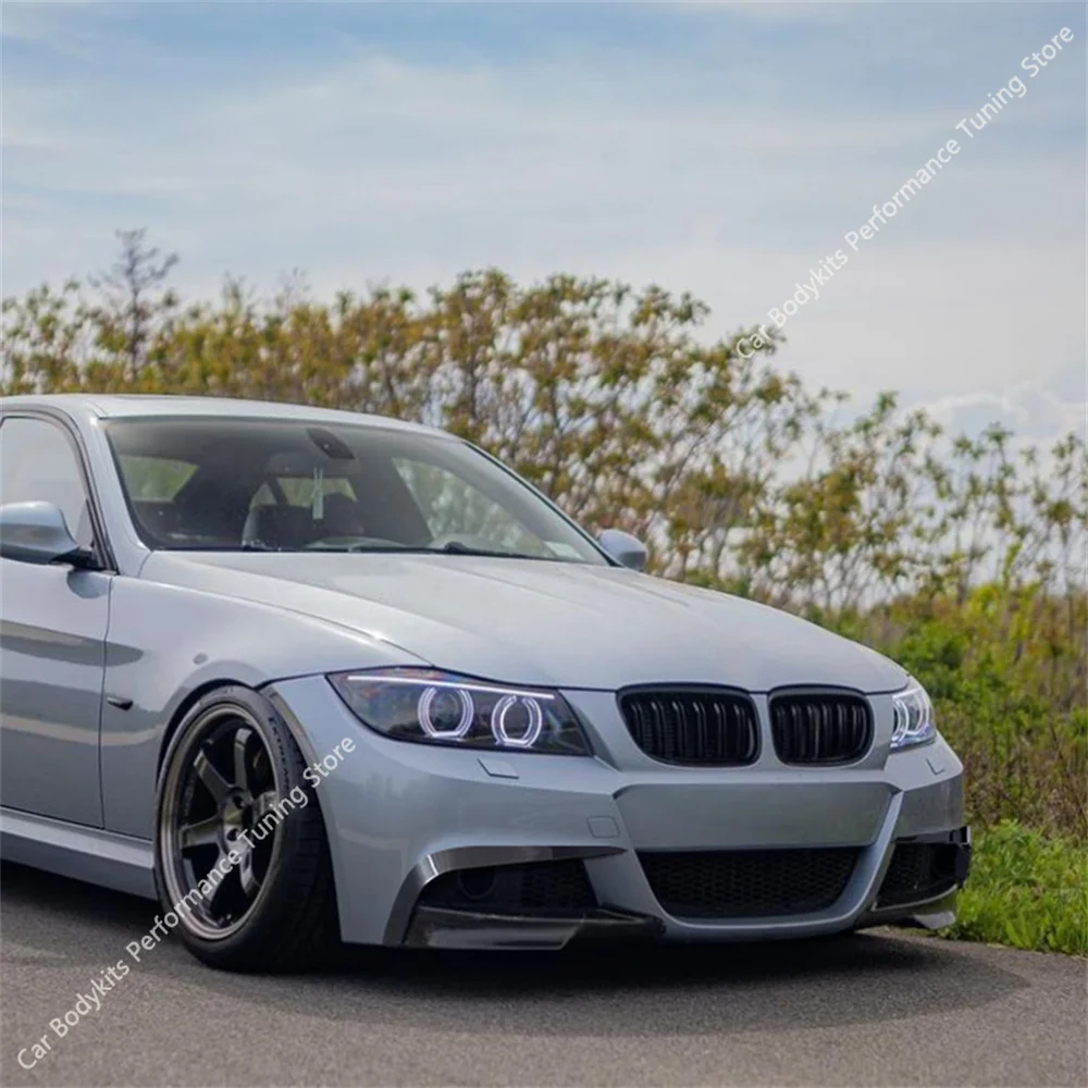 For Bmw E90 E91 Lci Front Bumper Lip Splitter Canards 3 Ser 320i 330d ...