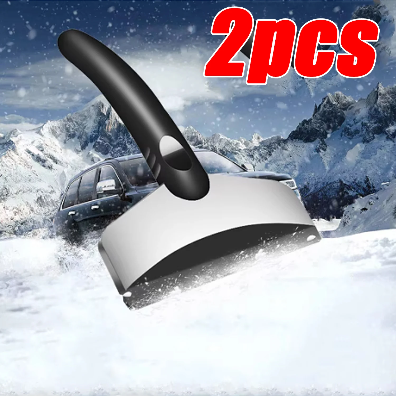 Snow Ice Scraper Car Ice Scraper Snow Removal Shovels Windshield Glass Defrost Automotive Winter