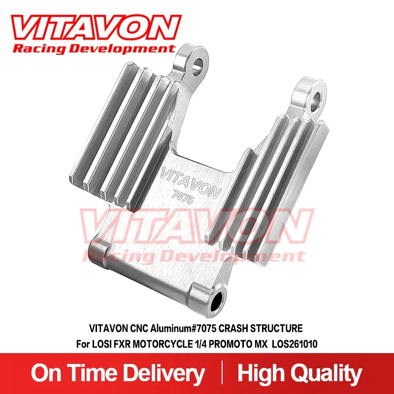 Vitavon Cnc Alluminio #7075 Crash Structure Per Losi Fxr Moto 1/4 Promoto Mx Los261010