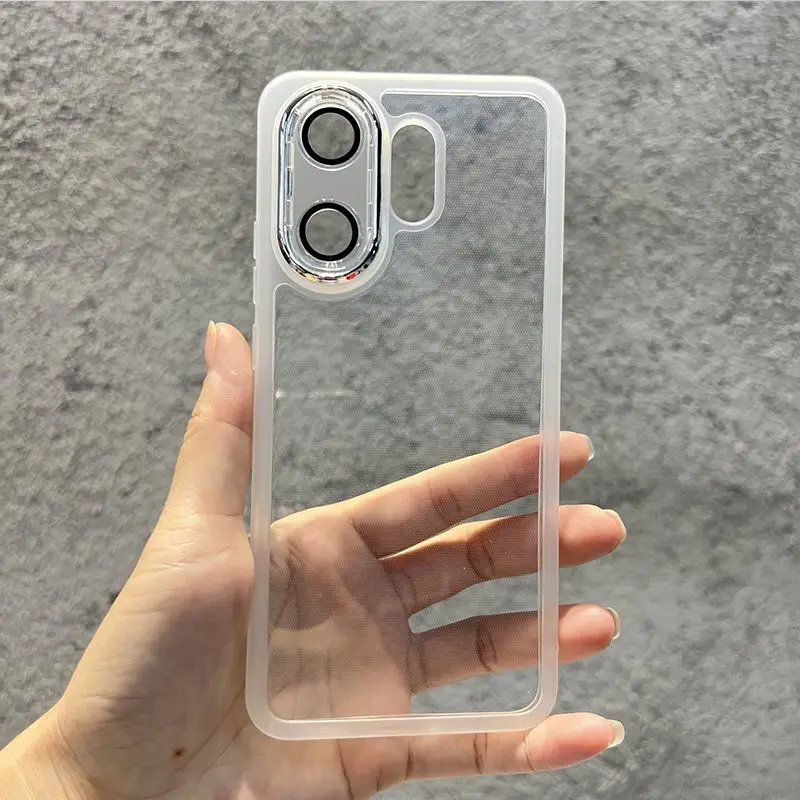 Shockproof Plating Silicone Back Cover