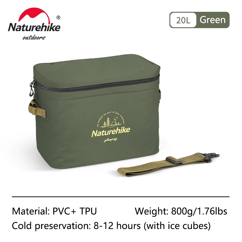 Naturehike 12L 20L Outdoor Ice Pack Large Capacity Insulated Box
