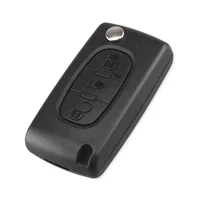 KEYYOU HU83 CE0536/0523สำหรับPeugeot 107 207 307 308 407 408 Partner Citroen C3 C4 C5 C6 berlingo Picasso Xsaraกุญแจรถ 5