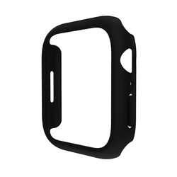 Sleek Matte Hard PC Bumper Case for Smartwatches (No Screen Protector) (Black)