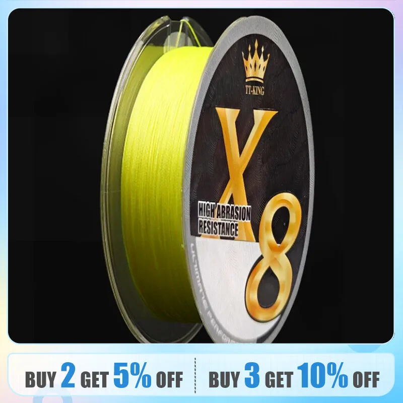 SuperStrong500M8StrandsBraidedFishingLineMultifilamentPELine