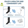 Wower Portable Electric Bidet for Personal Hygiene Cleaning 2.3L Shattaf Rechargeable Travel Camping Bidet Shower Sprayer 5
