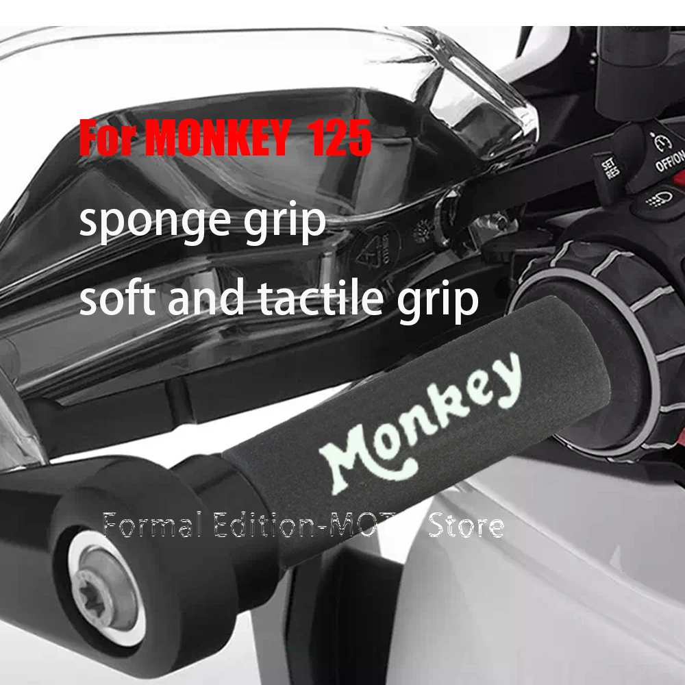 

For MONKEY 125 Sponge Grip Motorcycle Handlebar Grips Anti Vibration for MONKEY 125 Accessories