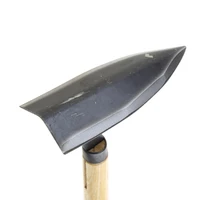 Durable Multifunctional Manganese Steel Garden Hoe Tools with Comfortable Handle for Dig /Plant/ Fertilize 2