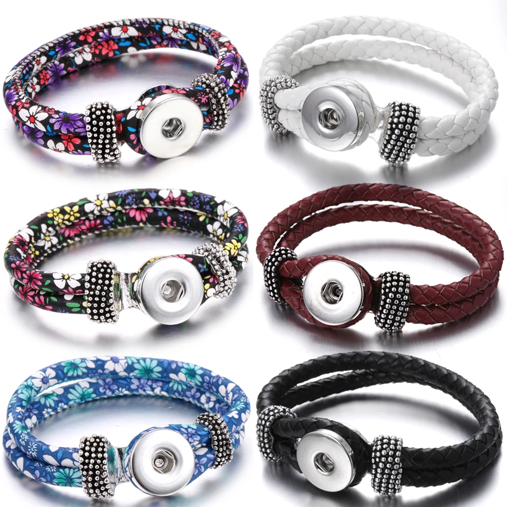Snap Jewelry De 18 Mm Sub Hebilla De Pulsera Flexible Manual Snap Jewelry De 18 Mm Sub Hebilla De Pulsera Flexible Manual