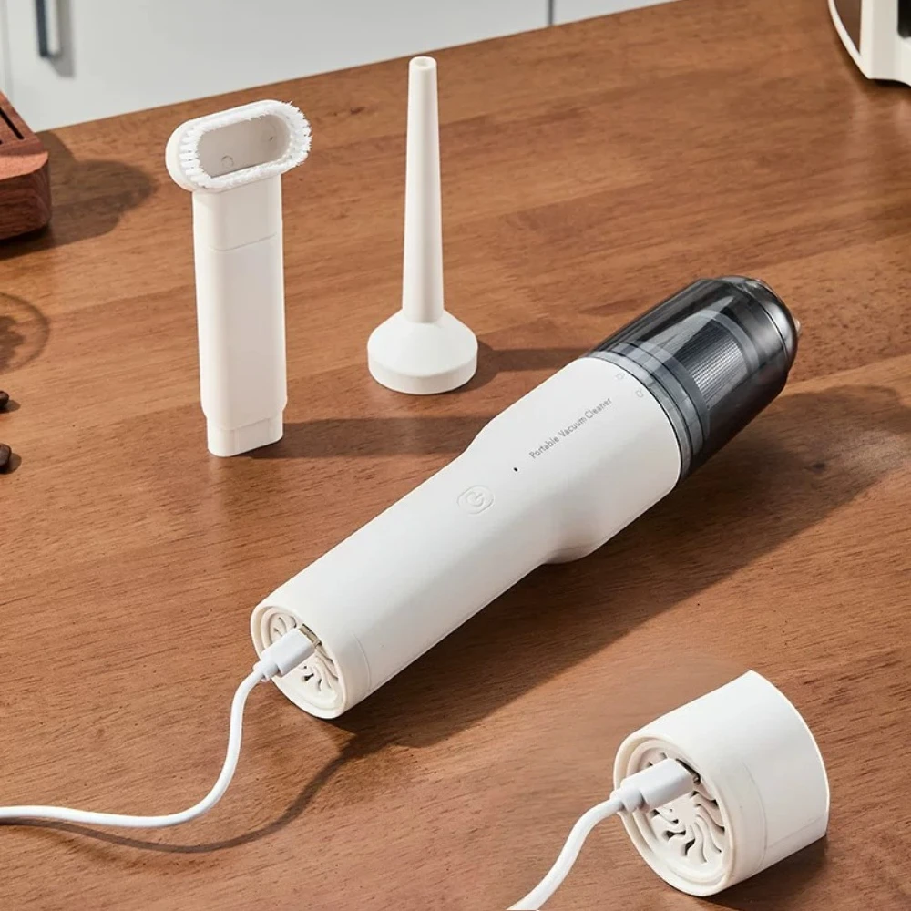Cliton Wireless Coffee Grinder Cleaner 8000Pa Mini Vacuum Dust Collector USB Rechargeable Blow Suction Cleaning Machine 2