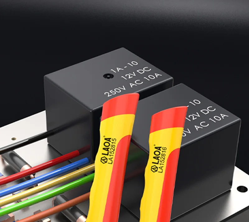 LAOA Isolierter Pflaumenblüten-Ratschenschlüssel, Spannungsfest bis 1000V, Spezialwerkzeug für Autoreparatur, Elektrischer Pflaumenblüten-Schraubenschlüssel – Detail 14