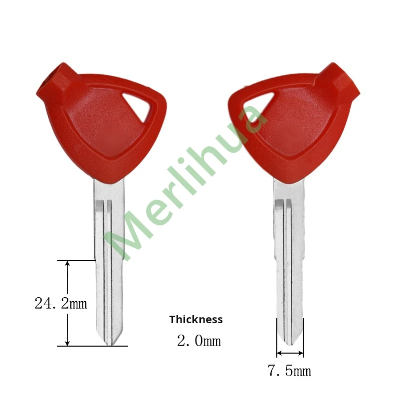Suzuki motorcycle key, suitable for: Suzuki Guosan New Neptune Ruby Tianyu Tianlongxing with magnet motorcycle key embryo/handle