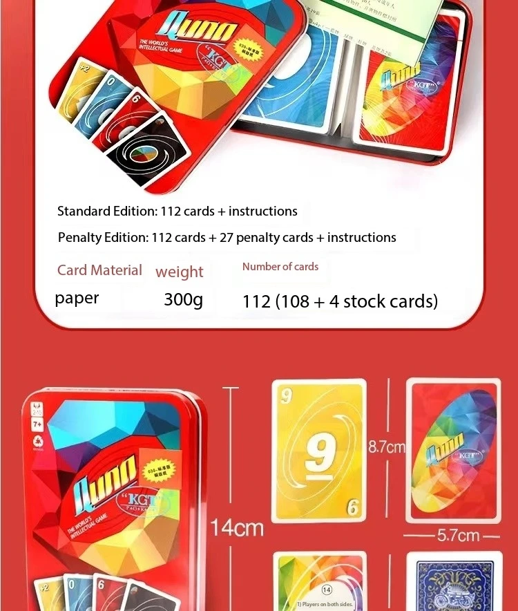 Jeu De Société Quuno Étanche En Pvc, Cartes À Jouer De Fête En Famille, Jeux  De Table, Divertissement Amusant, Jouets Éducatifs Pour Enfants, Cadeau Pour  Adultes - Jeux De Cartes - AliExpress